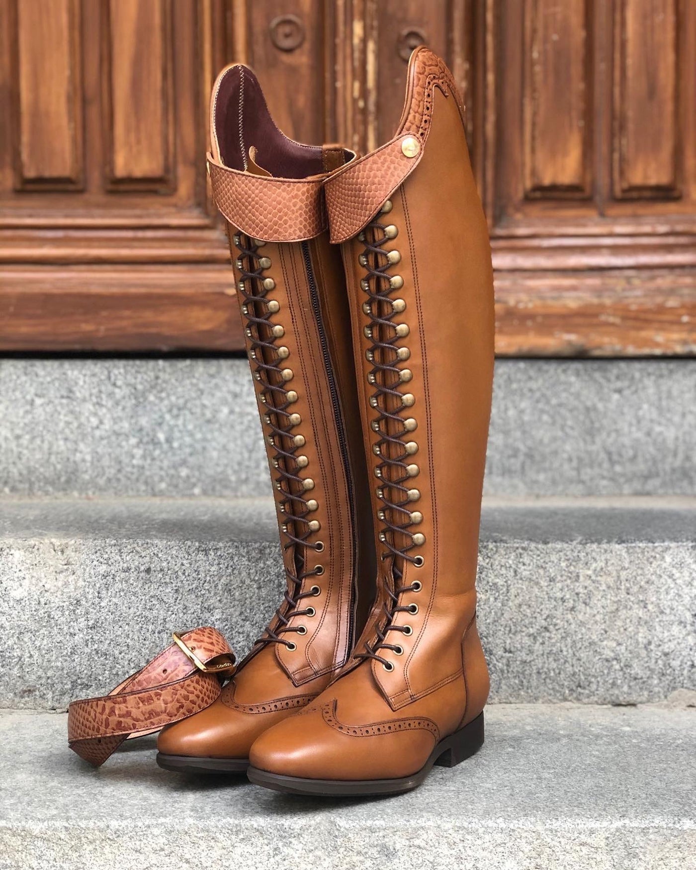 Lace up dressage boots hotsell